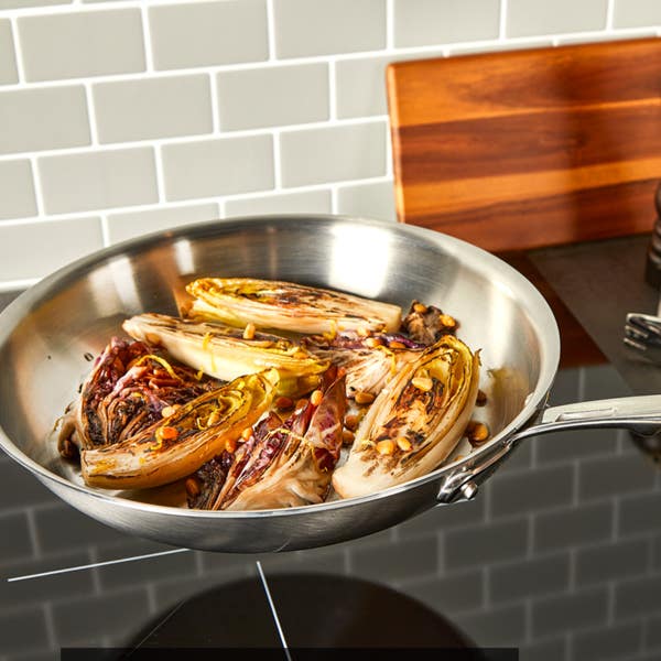 All Clad Collective Cookware G5® Graphite Core Skillet With Lid 12.5 Inch