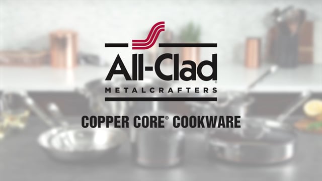 All Clad Copper Core 5-ply Bonded Cookware Saucier 1 Quart