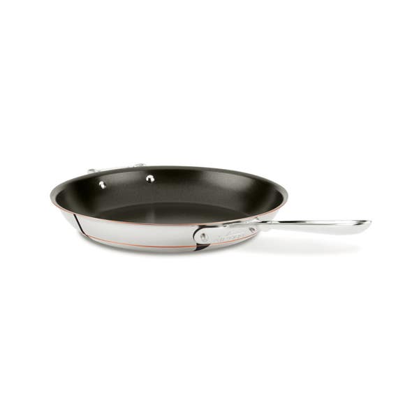 all clad Copper Core Pro Nonstick 5-ply Bonded Cookware Fry Pan 12 inch