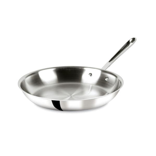 all clad D3 Stainless 3-ply Bonded Cookware Fry Pan 12 inch