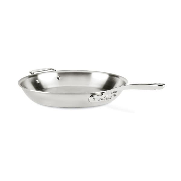 all clad D3 Stainless Everyday 3-ply Bonded Cookware; Skillet; 12.5 inch