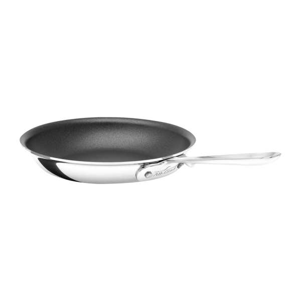 all clad D5 Polished Pro Nonstick 5-ply Bonded Cookware Fry Pan 12 inch