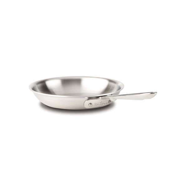 all clad D5 Stainless Brushed 5-ply Bonded Cookware; Fry Pan; 8 inch