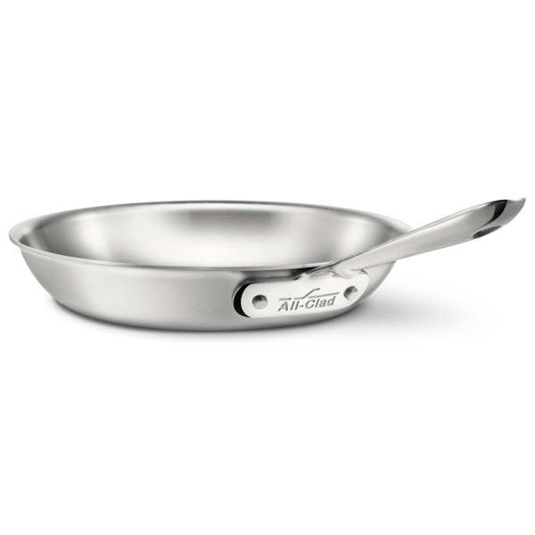 all clad D5 Stainless Brushed 5-ply Bonded Cookware; Fry Pan; 12 inch