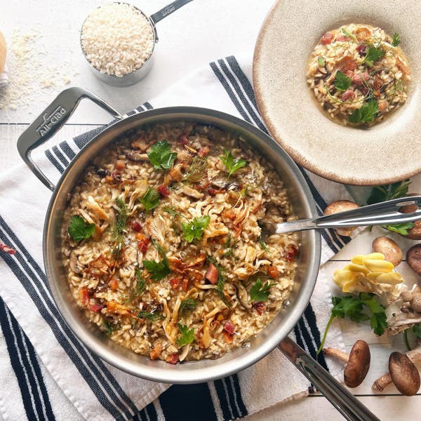 All Clad D5 Stainless Brushed 5-ply Bonded Cookware; Saute Pan With Lid; 3 Quart