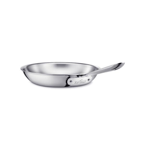 all clad D5 Stainless Polished 5-ply Bonded Cookware; Fry Pan; 10 inch