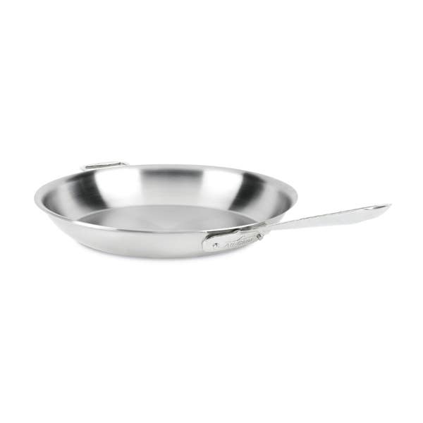 all clad D5 Stainless Polished 5-ply Bonded Cookware; Fry Pan;14 inch