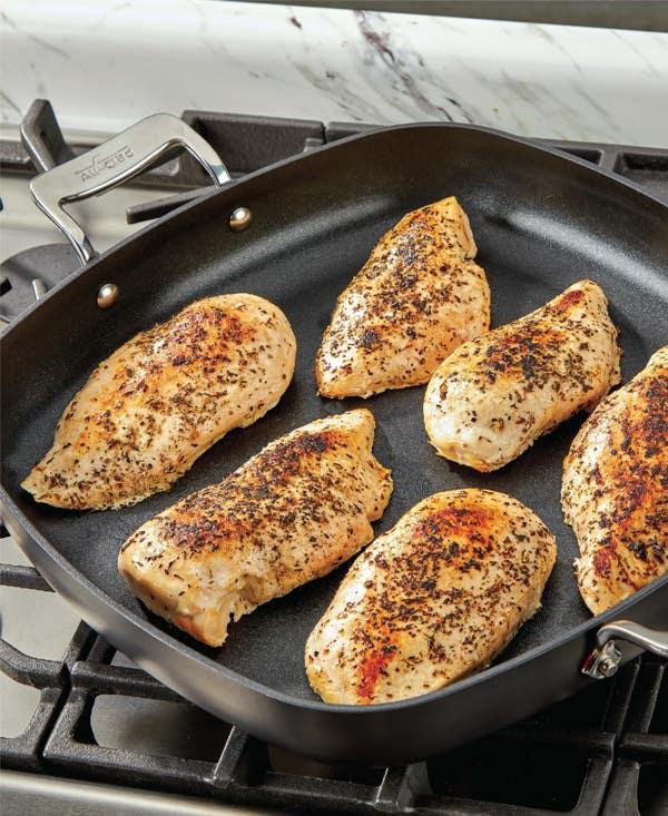 All Clad Essentials Nonstick Cookware Set; 10 Piece Set