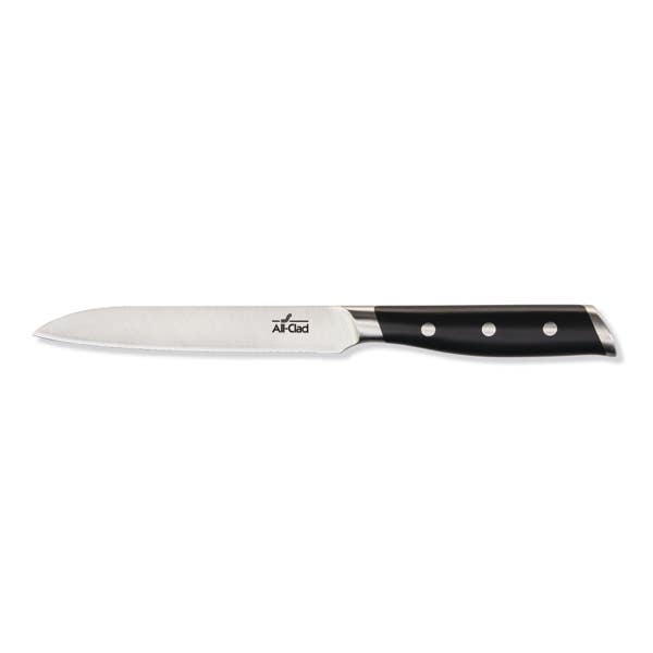 all clad Forged Knives 5-inch Serrated Utility Knife