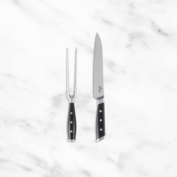 All Clad Forged Knives Carving Set; 8 Inch Knife & 6 Inch Fork