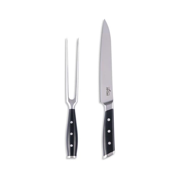 all clad Forged Knives Carving Set; 8 inch Knife & 6 inch Fork