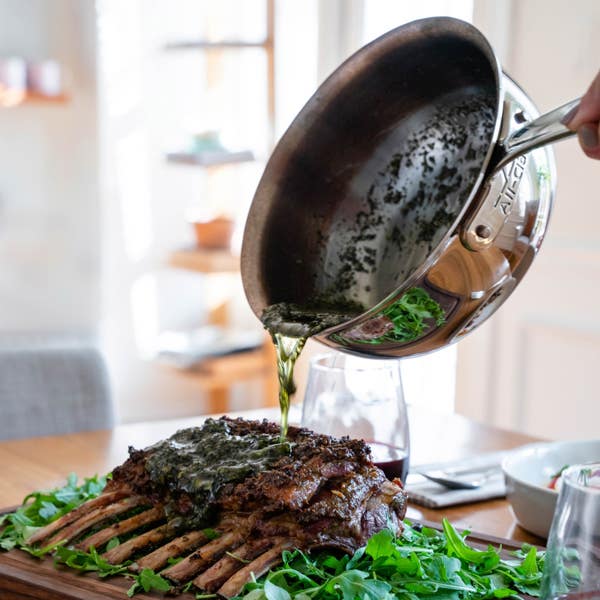 All Clad G5® Graphite Core Stainless Steel 5-ply Bonded Cookware; Saucier With Lid; 2.5 Quart