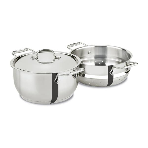 All Clad Gourmet Accessories Stainless Steel Steamer 5 Quart