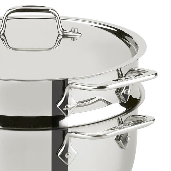 All Clad Gourmet Accessories Stainless Steel Steamer 5 Quart