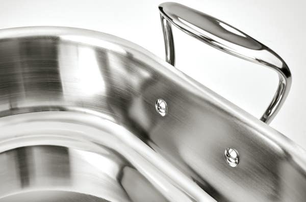 All Clad Gourmet Accessories Stainless Steel Stockpot With Lid 16 Quart