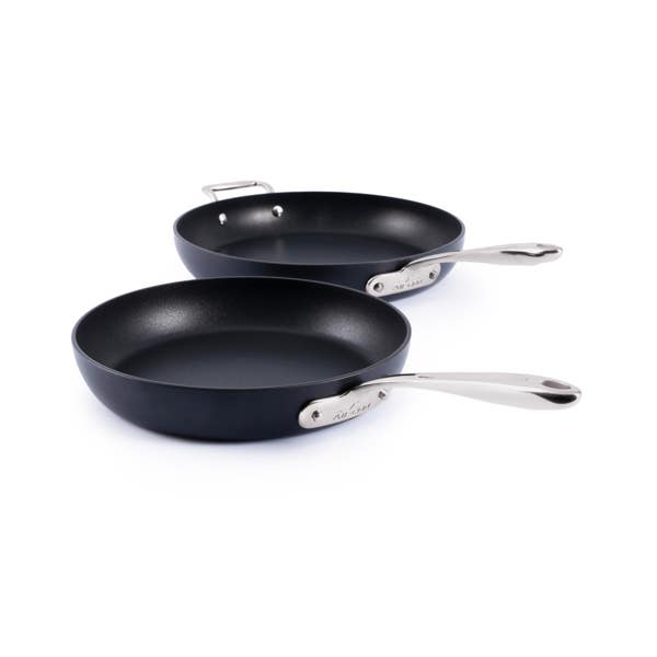all clad HA1 Expert Cookware Nonstick 2 Piece Fry Set 10 & 12 inch all clad HA1 Expert Cookware Nonstick 2 Piece Fry Set 10 & 12 inch