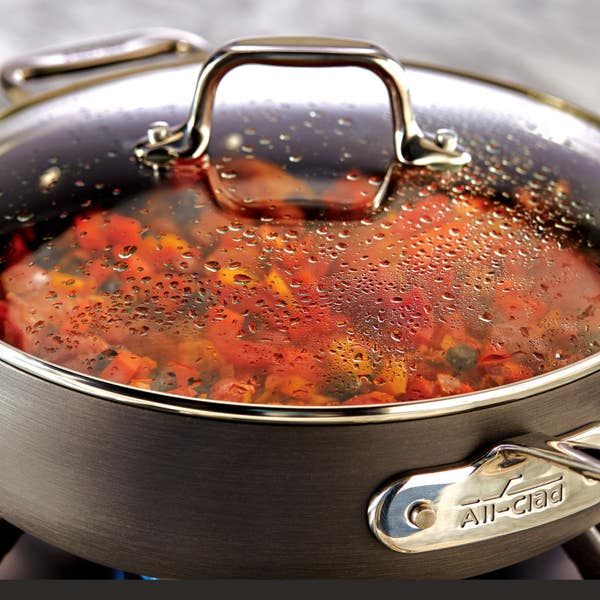 All Clad HA1 Hard Anodized Nonstick Cookware 7 Piece Set