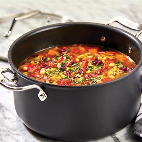 All Clad Hard Anodized Nonstick Cookware Set 12 Piece Set