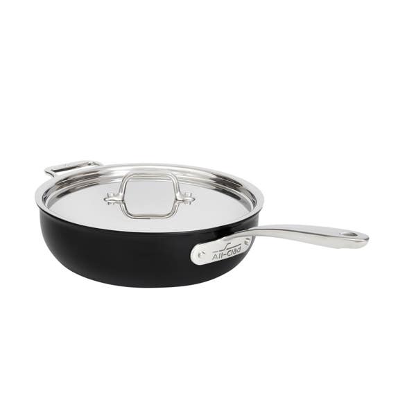all clad NS Pro Nonstick Cookware Essential Pan 4 quart with Lid all clad NS Pro Nonstick Cookware Essential Pan 4 quart with Lid