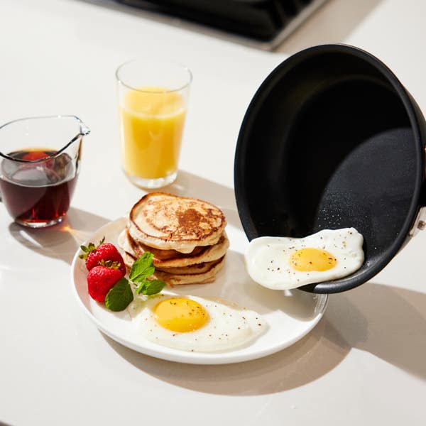 All Clad NS Pro Nonstick Cookware Fry Pan 12 Inch With Lid