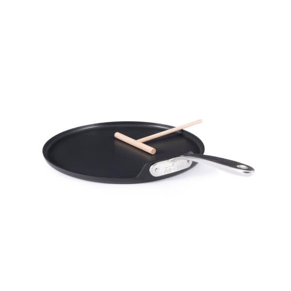 all clad NS Pro Nonstick Cookware Nonstick Crepe Pan with Spreader Tool 12 inch
