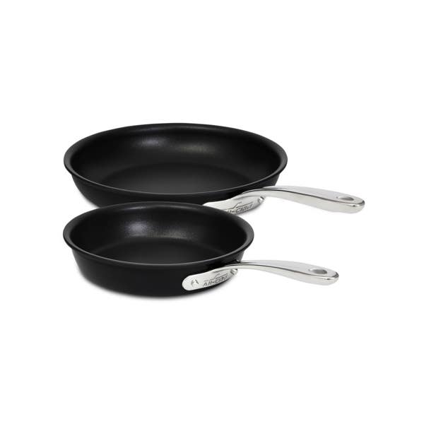 all clad NS Pro Nonstick Cookware Set 8 & 10 inch Fry Pans