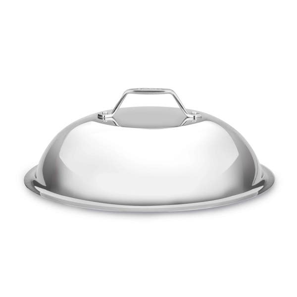 all clad Outdoor Accessories Stainless Steel Domed Melting Lid 12.5 inch