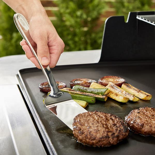All Clad Outdoor Accessories Stainless Steel Long Solid Turner 13 Inch