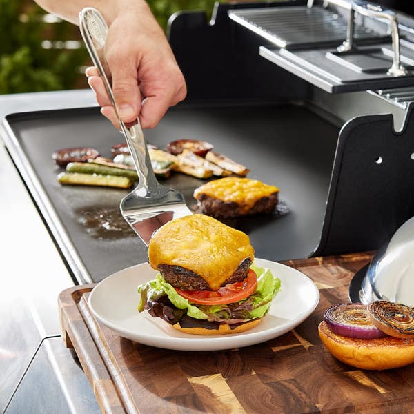 All Clad Outdoor Accessories Stainless Steel Long Solid Turner 13 Inch