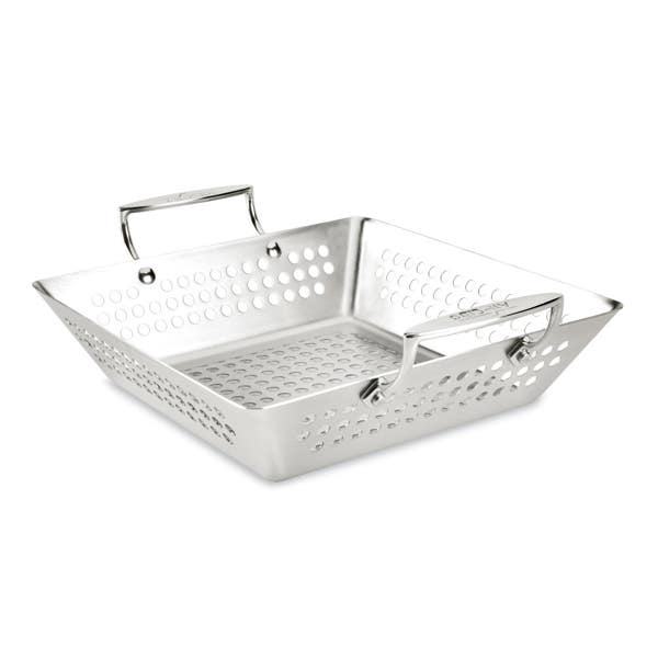 all clad Outdoor Stainless Steel Square Basket 11 inch