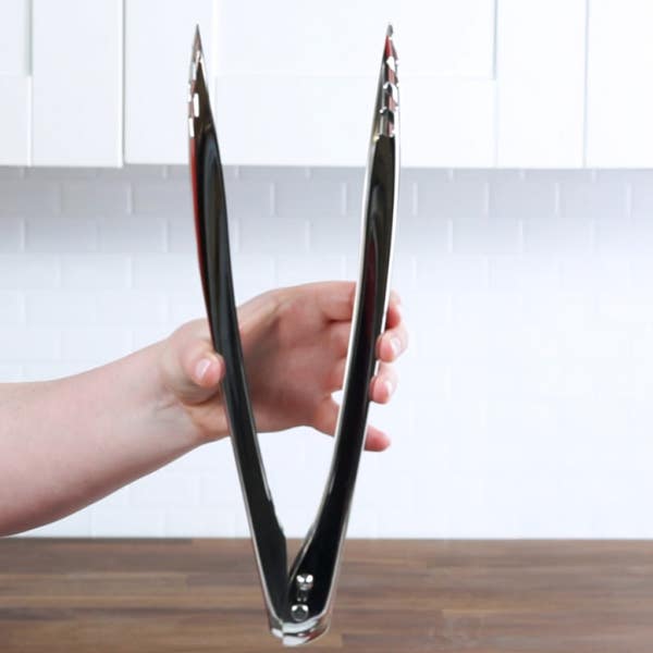 All Clad Precision Stainless Steel Tools Locking Tongs 12 Inch