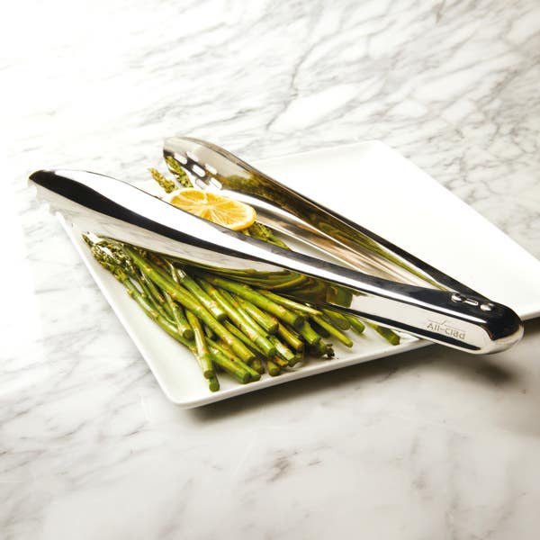 All Clad Precision Stainless Steel Tools Locking Tongs 12 Inch