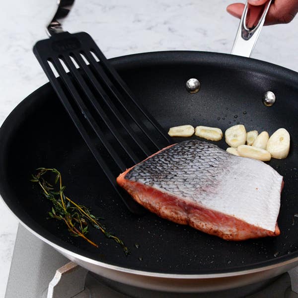 All Clad Precision Stainless Steel Tools; Nonstick Slotted Flex Turner