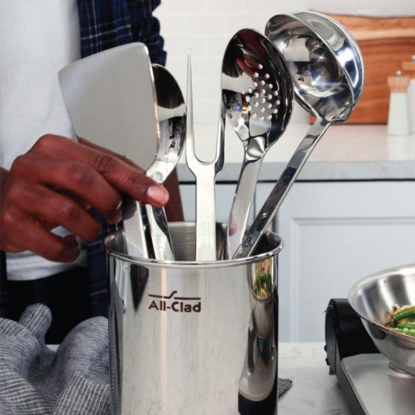 All Clad Precision Stainless Steel Tools Set; 5 Piece