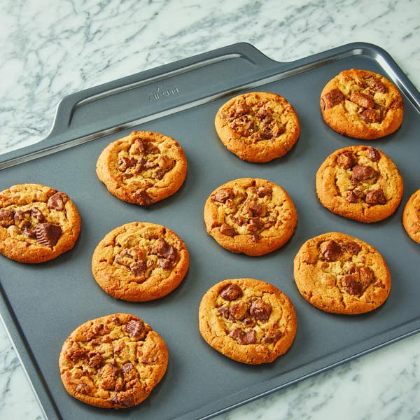 All Clad Pro-Release Nonstick Bakeware; 3 Piece Cookie Sheet Set