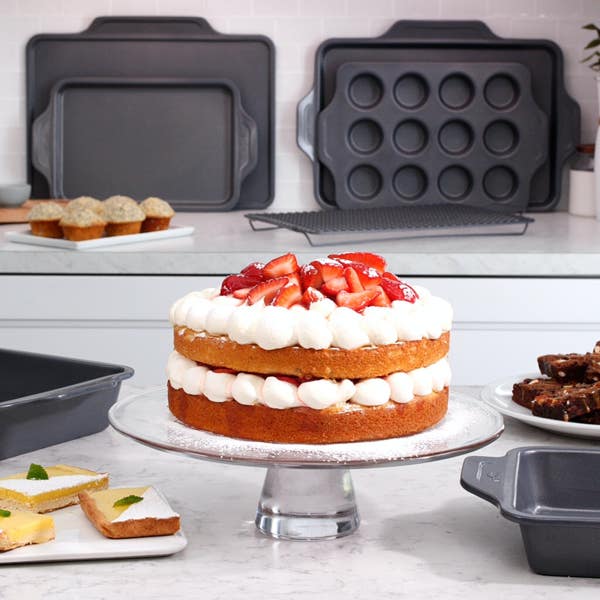 All Clad Pro-Release Nonstick Bakeware Set; 10 Piece Set