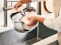 All Clad Simply Strain; Stainless Steel Multipot With Straining Lid; 6 Quart