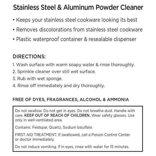 All Clad Stainless Steel And Aluminum Cleaner And Polish; 12 Ounce