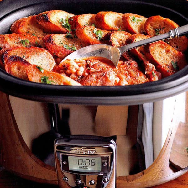 All Clad Stainless Steel Digital Slow Cooker; Nonstick Ceramic Coating; 7 Quart