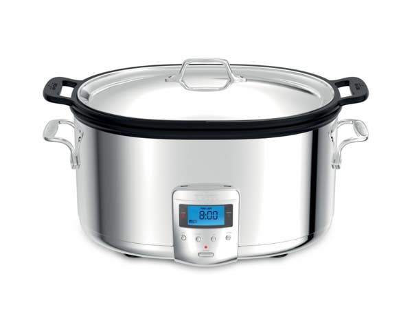 all clad Stainless Steel Digital Slow Cooker; Nonstick Ceramic Coating; 7 quart