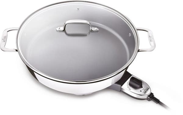 all clad Stainless Steel Electric Nonstick Skillet; 7 quart