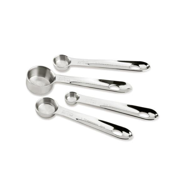 all clad Stainless Steel Measuring Spoons 4 Piece Set