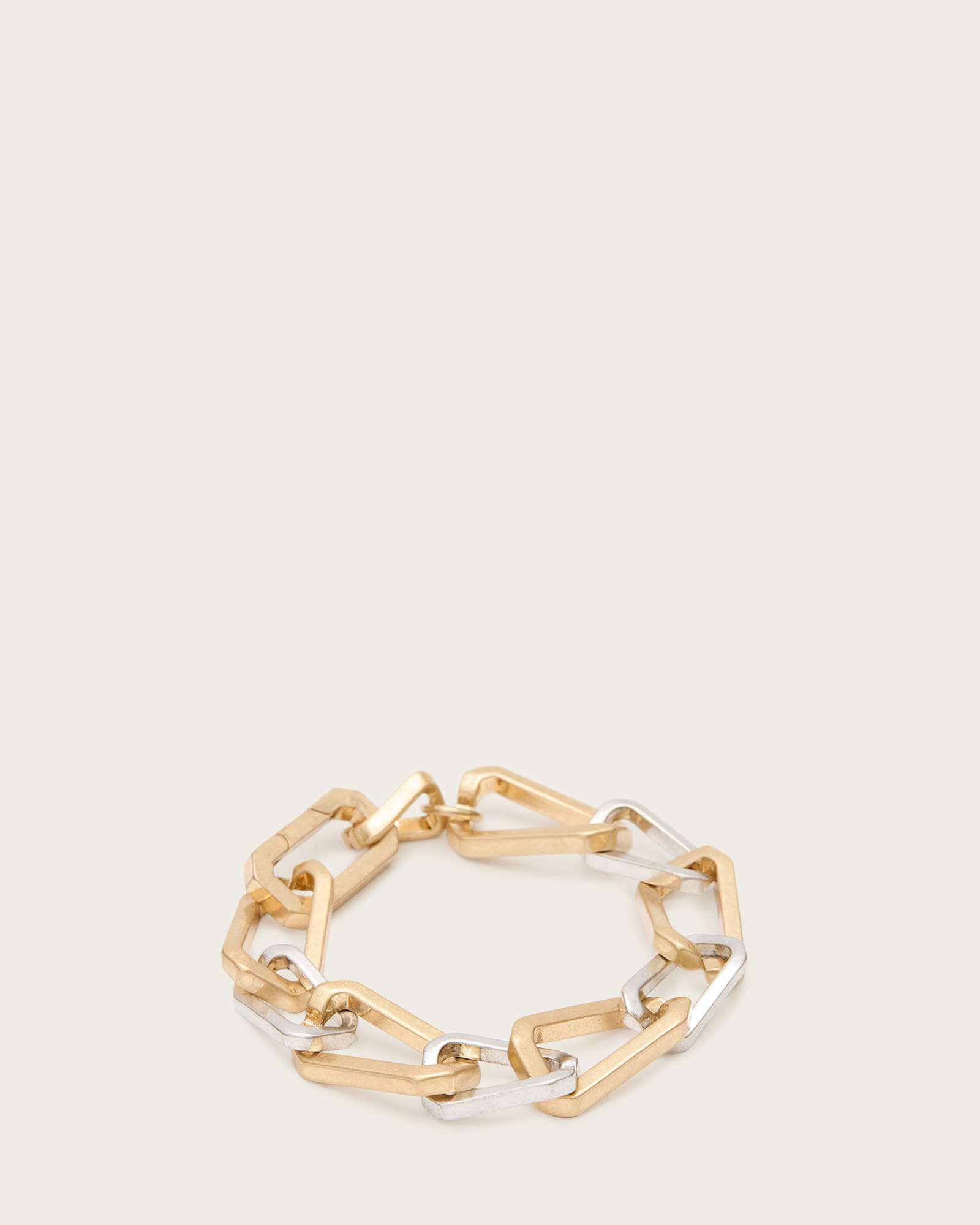 All Saints Ada Chunky Link Bracelet Gold Mix