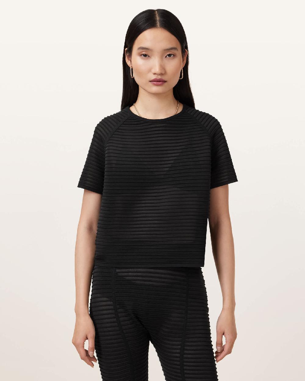 All Saints Alice T-Shirt Black