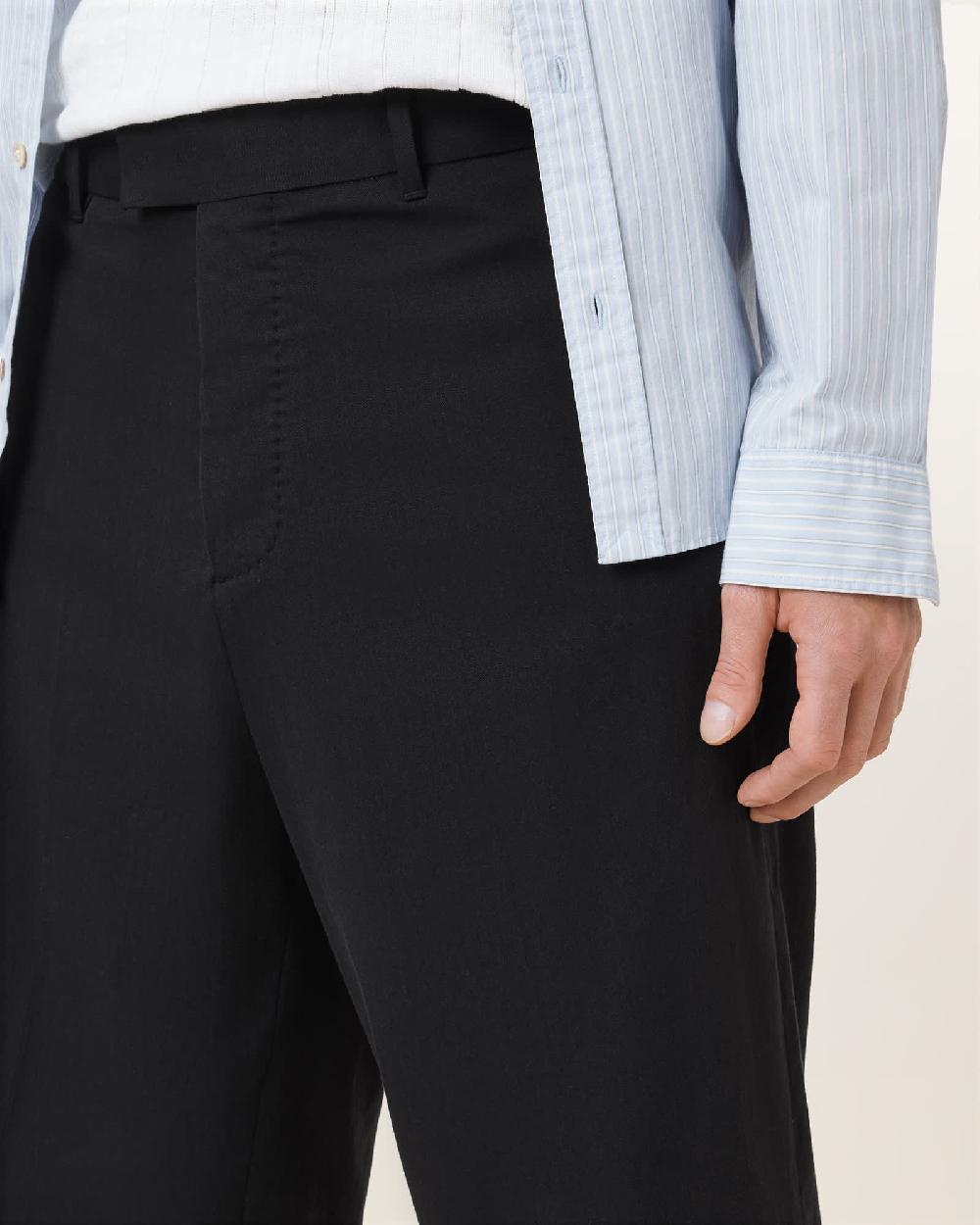 All Saints Bay Tailored Shorts Faded Black