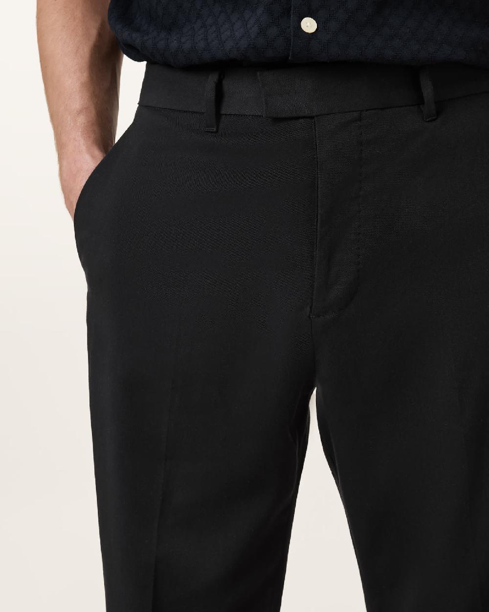 All Saints Bay Tailored Trousers Black