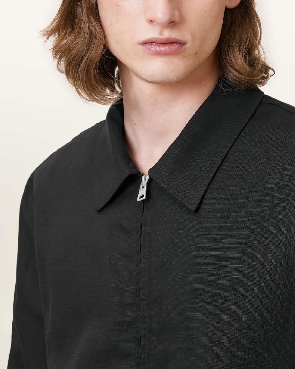 All Saints Bradner Lightweight Jacket Black