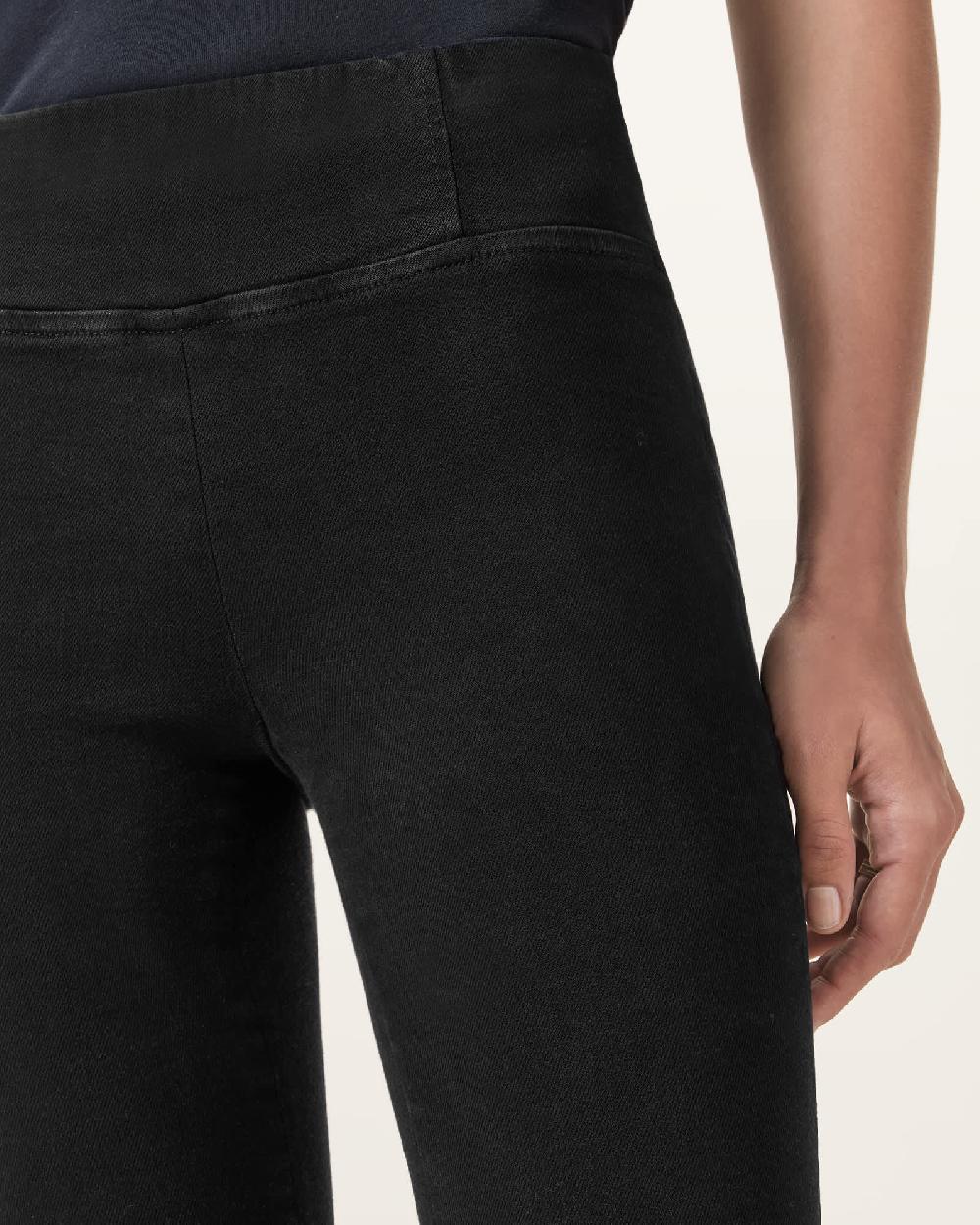 All Saints Cora Skinny Fit Denim Jeans Black