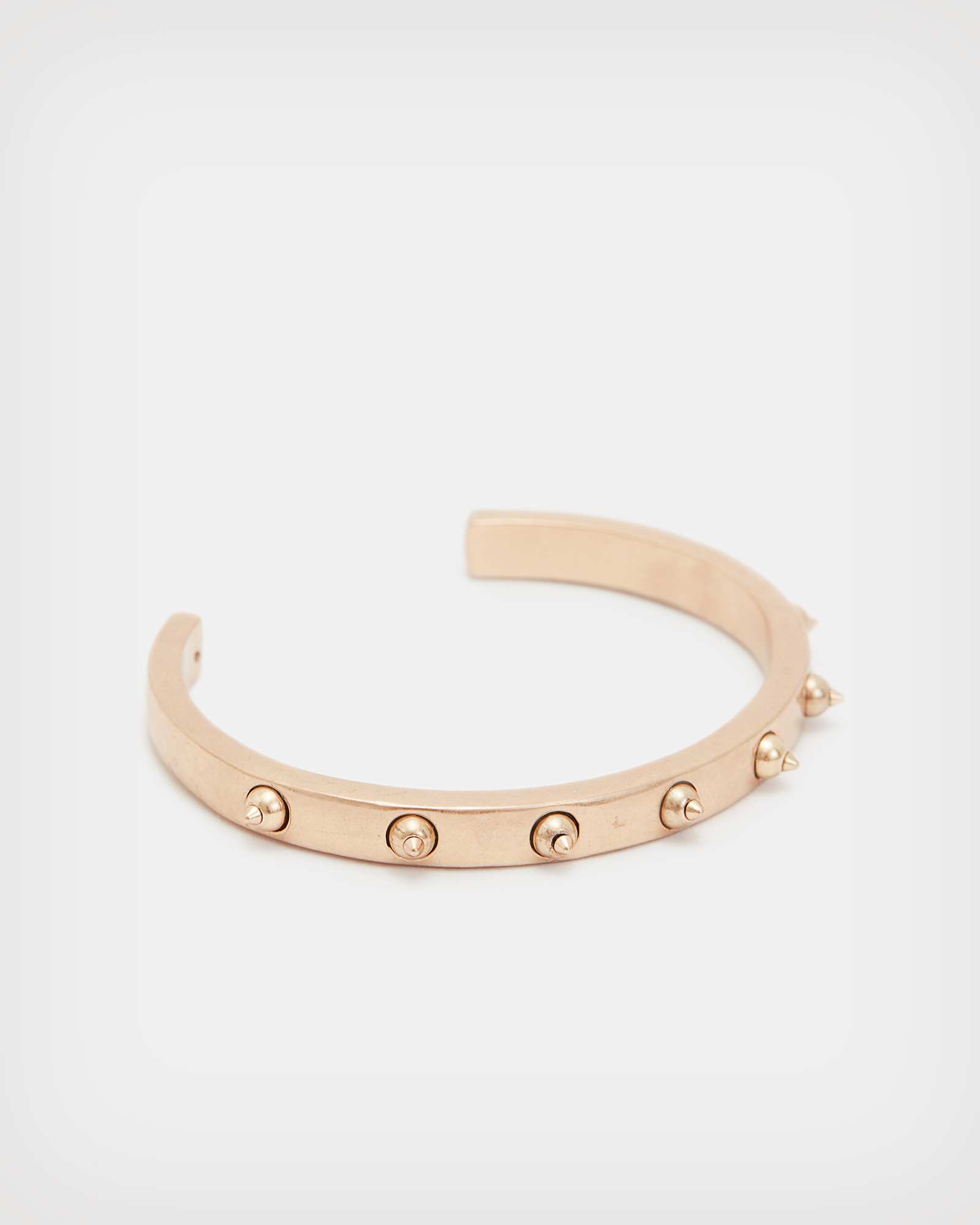 All Saints Dana Studded Cuff Bracelet Warm Brass