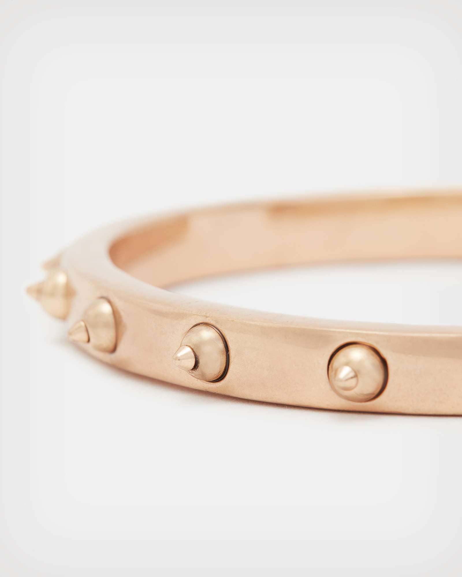 All Saints Dana Studded Cuff Bracelet Warm Brass